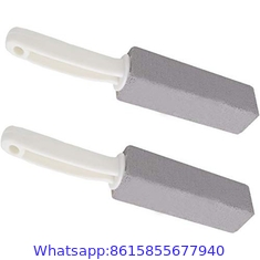 Customized size toilet pumice brush stone with handle distributor