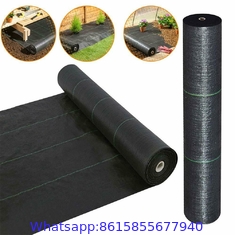 Heavy Duty Woven Ground Cover Landscape Fabric PP Weed Barrier Mat 3'x200'