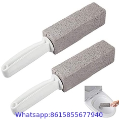 Toilet Bowl Pumice Stone with Handle, Pack of 2 : Health & Household