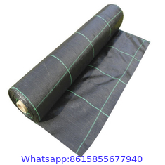 Weed Control Fabric Membrane with 10 Garden Pegs and Buffer Washer Landscape Weeds Mat Woven Barrier Gardening Farm Gro