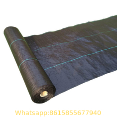 Weed Barrier Control Fabric Ground Cover Membrane Garden Landscape Driveway Weed Block Nonwoven Heavy Duty 125gsm Black