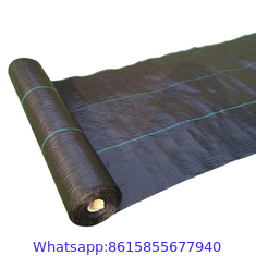 Weed Barrier Control Fabric Ground Cover Membrane Garden Landscape Driveway Weed Block Nonwoven Heavy Duty 125gsm Black