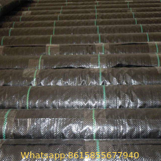 Weed Barrier Control Fabric Ground Cover Membrane Garden Landscape Driveway Weed Block Nonwoven Heavy Duty 125gsm Black