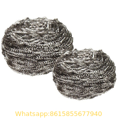 Kitchen and Pot Cleaning Metal Stainless Steel Wire Scourer Stainless Steel Scrubbers stainless steel cleaning pads