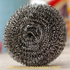 Kitchen and Pot Cleaning Stainless Steel Wire Scourer Metal Scrubber