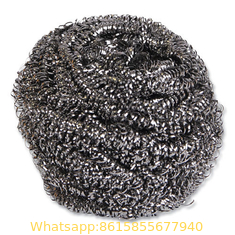 Kitchen and Pot Cleaning Metal Stainless Steel Wire Scourer Stainless Steel Scrubbers