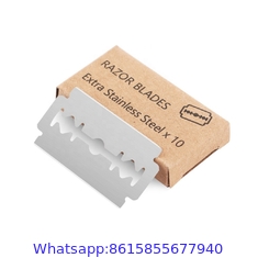 China Wholesale Disposable Metal Stainless Steel Double Edge Men Shaving Razor Blade Manufacturers