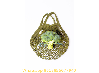 Cotton String Shopping Bag Mesh Portable Reusable and String Bag for Shopping and Storage Fruits ,Vegetables