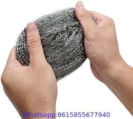 Stainless Steel Scourers by Scrub It – Steel Wool Scrubber Pad Used for Dishes, Pots, Pans, and Ovens.