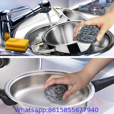 Stainless Steel Scourers by Scrub It – Steel Wool Scrubber Pad Used for Dishes, Pots, Pans, and Ovens.