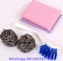 Stainless Steel Scourers by Scrub It – Steel Wool Scrubber Pad Used for Dishes, Pots, Pans, and Ovens.