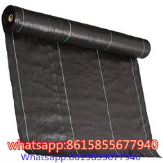 Weed block 1*100m polyethylene landscape fabric,garden ground cover weed control mat,black anti grass woven weed barrier