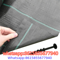 Weed block 1*100m polyethylene landscape fabric,garden ground cover weed control mat,black anti grass woven weed barrier