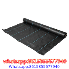 PP PE Woven Plastic Weed Control Block Mat Fabric Cloth Weed Barrier Non Woven Weed Mat For Agricultural Ground Cover