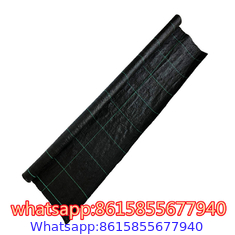 PP PE Woven Plastic Weed Control Block Mat Fabric Cloth Weed Barrier Non Woven Weed Mat For Agricultural Ground Cover