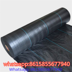 PP PE Woven Plastic Weed Control Block Mat Fabric Cloth Weed Barrier Non Woven Weed Mat For Agricultural Ground Cover