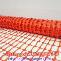 ORANGE SAFETY FENCE POLY GRID