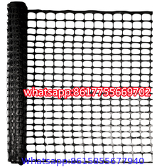 1*50m Portable PE Orange Plastic Warning Mesh Fencing Safety Barrier for Construction