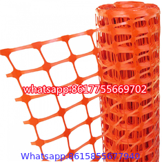 1*50m Portable PE Orange Plastic Warning Mesh Fencing Safety Barrier for Construction