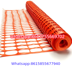 Blue Plastic Barrier Mesh Fence - 50m Rolls