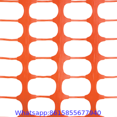 Orange Plastic Temporary Fencing warning fence	warning barrier