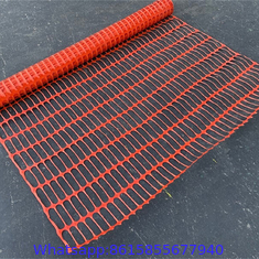 Orange Plastic Temporary Fencing warning fence	warning barrier