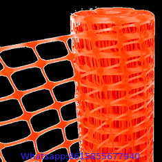 Orange Plastic Temporary Fencing warning fence	warning barrier