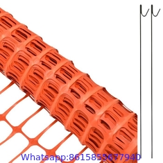Orange Safety Barrier warning barrier for fence
