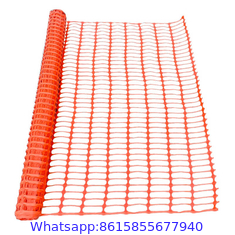 Orange Safety Barrier warning barrier for fence