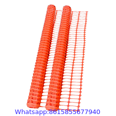 Orange Safety Barrier warning barrier for fence