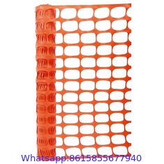 Orange Safety Barrier warning barrier for fence