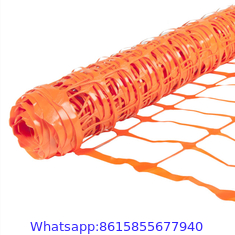 Orange Safety Barrier warning barrier for fence