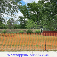 4' x 100' 14Lb Orange Oval Safety/Snow Fence