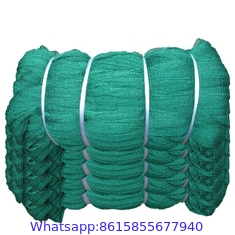 Fishing Net Line Nylon Polyester Materials 190D 210D BLACK WHITE BLUE Single Knot Double Knots