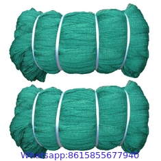 Fishing Net Line Nylon Polyester Materials 190D 210D BLACK WHITE BLUE Single Knot Double Knots