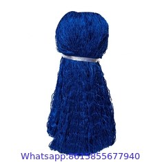 Blue color Single And Double Knots Strong Type Thread Fishing Nets