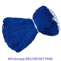 Blue color Single And Double Knots Strong Type Thread Fishing Nets