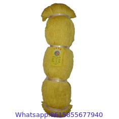 Nylon material Polyester Materials 110D 200D 400D Etc Yellow Colour Single Knot Double Knots Fishing Net