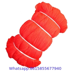 Factory Lower Price Red Colour Hard Nylon Fishing Net Monofilament Multifilament Fishing Nets