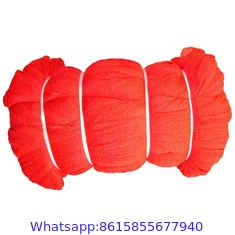 Factory Lower Price Red Colour Hard Nylon Fishing Net Monofilament Multifilament Fishing Nets