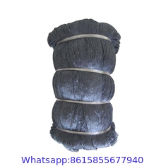 Hot Sale Deep Blue Single Knot 210D/42PLY Polyester Nylon Fishing Net Strong Multifilament Gillnet