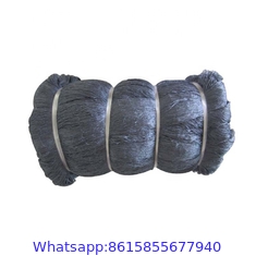 Hot Sale Deep Blue Single Knot 210D/42PLY Polyester Nylon Fishing Net Strong Multifilament Gillnet