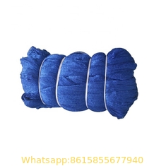 China Hot Saling Nylon Polyester Multifilament 12PLY 400MD Blue Colour African Market Tanzania Fishing Nets