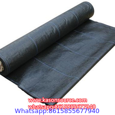 nonwoven anti weed mat Black Film polypropylene material Agriculture Farming weed barrier fabric