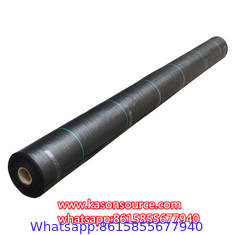 nonwoven anti weed mat Black Film polypropylene material Agriculture Farming weed barrier fabric