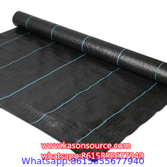 nonwoven anti weed mat Black Film polypropylene material Agriculture Farming weed barrier fabric