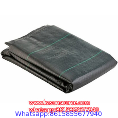 nonwoven anti weed mat Black Film polypropylene material Agriculture Farming weed barrier fabric