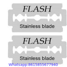 100 Pcs Razor Blades Stainless Steel Hairdressing Shaving razor blades Knife Salon Barbers Hair Blades