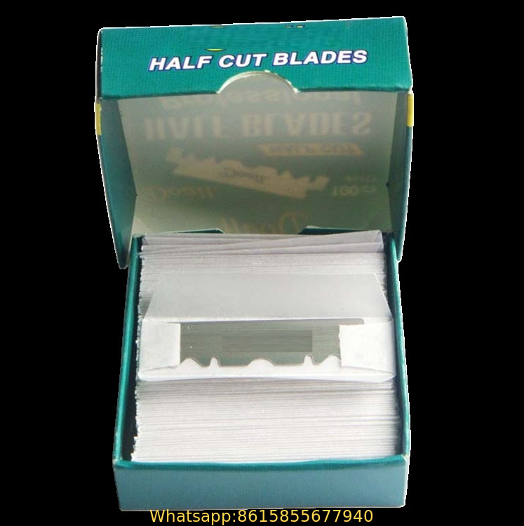 Stainless Steel Single Edge Disposable Hair Razor Bblades Barber Shaving Razor Blades