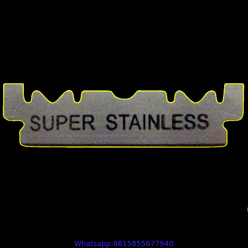 Customized 100 PCS Sharp Straight Single Edge Razor Blade for Use in Professional Barber Razors